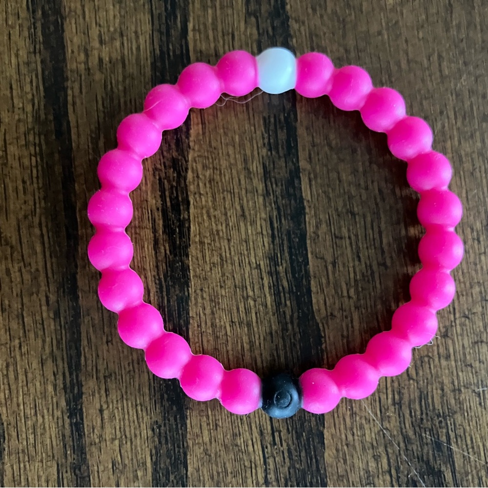 Lokai Vibrant Pink Beaded Bracelet